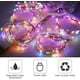 thumbnail image 4 of Cortina de Luces LED con Gancho, 3Mx3M 300LEDS Impermeable Iluminación, 8 Modos de Luces con Control Remoto, Cadena de Luces, Decoración para Dormitorio, Fiestas, Navidad (Multicolor), 4 of 5