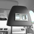 thumbnail image 4 of 1 Uds espejo de tocador para coche espejo cosmético para coche visera parasol espejos estilo Universal para coche, 4 of 9
