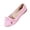 Pink, variant on Women’s Summer Bow Moccasins Plus Size Lightweight Comfortable Slip On Soft Sole Casual Flats Black 7
