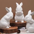 thumbnail image 3 of Diy Crystal Drip Cement Plaster Rabbit Candle Mold Aromatherapy Plaster Sitting Up Looking Up Sitting Up Rabbit, 3 of 4