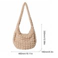 thumbnail image 2 of Bolso de hombro acolchado FLhrweasw Tote Puffy Caqui, 2 of 9