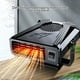 thumbnail image 5 of Calentador de coche eléctrico 12V 24V DC ventilador de calefacción de descongelación RV camión calentador de salpicadero de coche funcionamiento silencioso ventilador de parabrisas descongelación 24V AweSitey VI001628-02B, 5 of 6