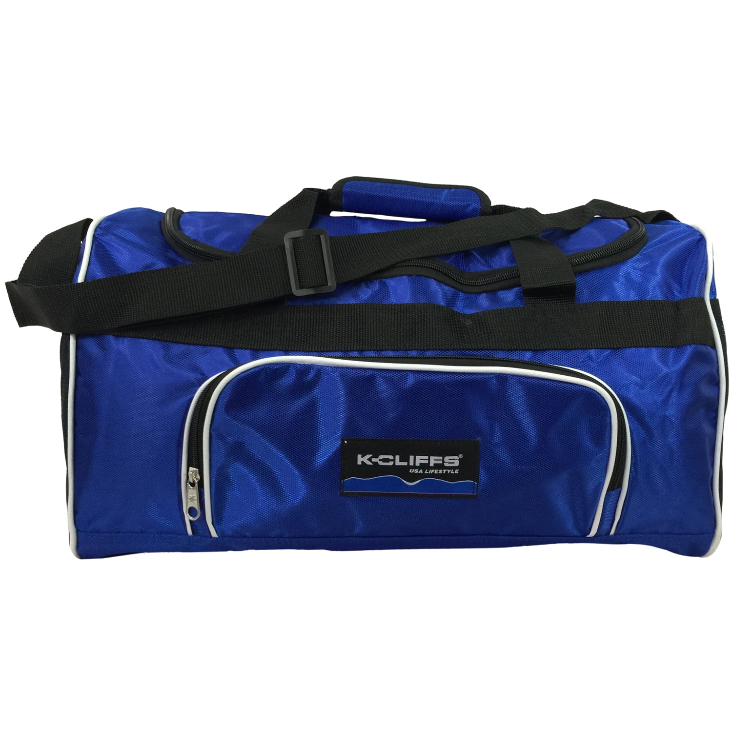 KCliffs Sports Duffel Bag Fitness Gym Bag Luggage Travel Bag Blue