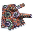 thumbnail image 2 of African Fabric 100% Cotton Ankara Wax Print Fabric soft 6 Yards Cloth for Party Dress, 2 of 5