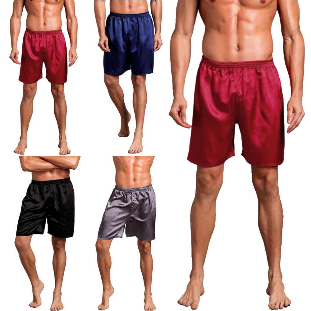 Hot Pink Satin Boxer Shorts For Men Made In France - Foto 14