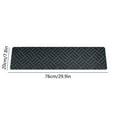 thumbnail image 3 of 8x30 Inch Non-Slip Stair Treads, Self-Adhesive Carpet Mats for Indoor Stairs, Washable Polyester Runner with Reusable Adhesive, Easy to Clean, Gray/Black/Beige/Brown Options, 3 of 6