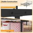 thumbnail image 6 of Cal-King Size Metal Bed Frame with Headboard & Footboard, Heavy Duty Platform Bed with Under Storage, No Box Spring Needed, 6 of 7
