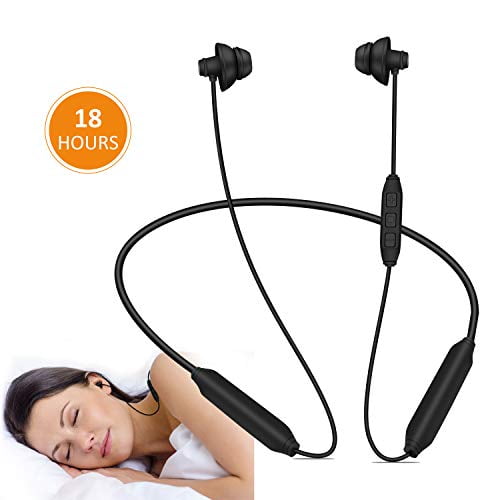 GOOJODOQ Sleeping Headphones Bluetooth 4.2 Wireless Soft In-ear Sleeping Earbuds 