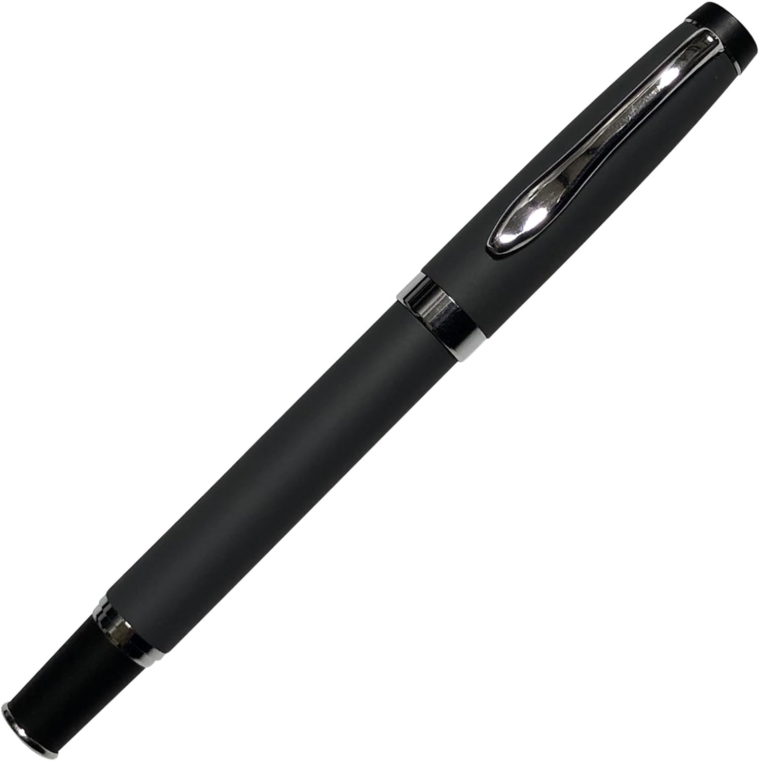 Gripper Rollerball Pen - Matt Black with Anti Slip Grip (Budget Friendly Pen)
