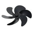 thumbnail image 3 of Aspa del Ventilador de la Estufa Aleación de aluminio Negro Aspa del Ventilador para Hogar Reemplazo de Estufas de Laña Reemplazo de la Aspa del Ventiladoror, 3 of 7