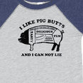 thumbnail image 4 of Inktastic I Like Pig Butts Boys or Girls Baby Bodysuit, 4 of 5