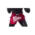 thumbnail image 4 of Pantalones cortos de boxeo para muay thai Fairtex BS1704 rojo/blanco (L), 4 of 8