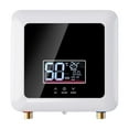 thumbnail image 1 of Electric Water Heater Constant Temperature With Widescreen Instant Tankless Water Heater Quick Shower ,Compact Design, 1 of 7