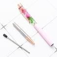 thumbnail image 5 of HESITONE Delicate Rotatable Ballpoint Pen Twist to Open Close for Teacher Business Women, 5 of 19