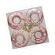 thumbnail image 5 of 4 adornos colgantes con forma de donut navideño de 7 cm de diámetro, irrompibles, para decoración de de Navidad y fiestas navideñas, 5 of 8