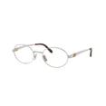 thumbnail image 3 of Miu Miu Women's 0Mu 50Zv Oval Metal Sunglasses Silver, 3 of 6
