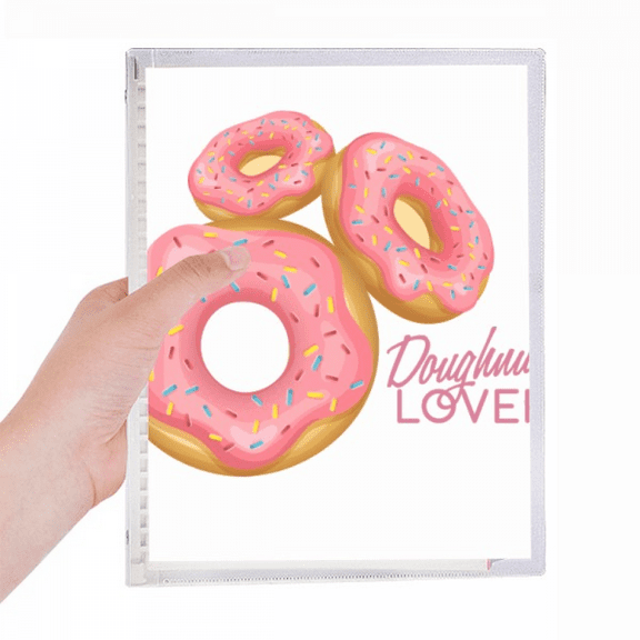 dessert western sweet food notebook loose diary refillable journal statiry