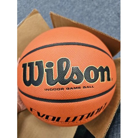 WILSON Men's Evolution Game Basketball Official Size (29.5) NEW BALL