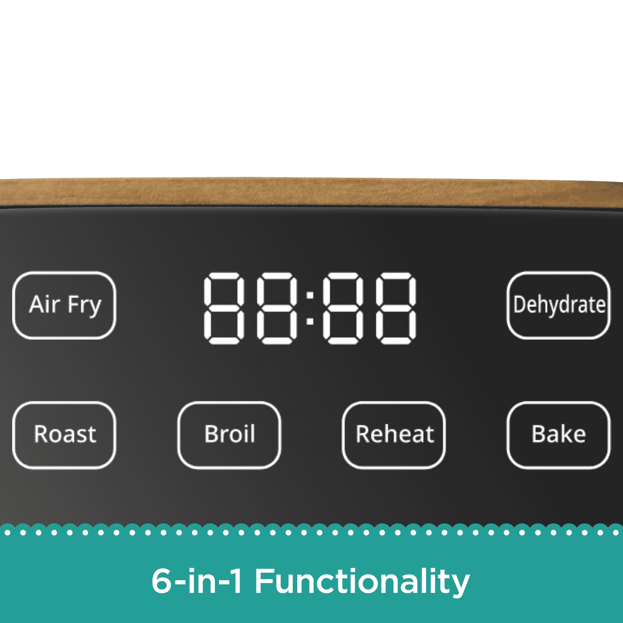 The Pioneer Woman Air Fryer Teal Speckle 5.8 Quart