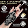 thumbnail image 3 of Web Shooters, Spider Silk Launcher For Kids - Usb Charging, Rope Launcher Super Hero Launcher Gloves Wrist Toy Cosplay Launcher Bracers Accessories(BP, 3 of 4