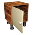 thumbnail image 1 of Buro Recamara Mueble Moderno Envio Ensamblado Crema, 1 of 6