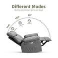 thumbnail image 3 of CazToi Fauteuil Inclinable de Massage avec Chaleur et Vibrat, Grand Fauteuil Inclinable Manuel avec Télécommande, 3 of 6