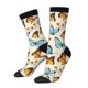 thumbnail image 1 of Balery Butterflies Calcetas Largas con Estampado para Hombre y Mujer – Suaves y Transpirables, Talla Única (US 5-11), 1 of 6