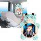 thumbnail image 1 of Abastado Lindo Espejo de Bebé para Vista de Auto Bebé en Asiento de Auto Mirando hacia atrás Espejos de Asiento de Auto para Bebé Reloj de Bebé a la Vista Bebé en Asiento Trasero para Niños Pequeños, 1 of 4