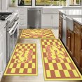 thumbnail image 6 of Kitchen Rugs Sets of 3 Non Slip Washable Kitchen Mats for Floor, Kitchen Runner Rug, Floor Mat Carpet for Entryway, Laundry, Sink, 6 of 12