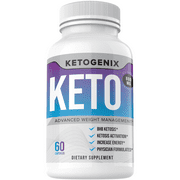 Ketogenix Keto Pills 360 Slim Advanced Weight Loss Diet Keto Burn - 60 Capsules