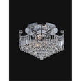 thumbnail image 1 of CWI Lighting Amanda 8 Light Flush Mount With Chrome Finish, 1 of 4