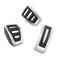 thumbnail image 4 of NS Stainless Steel Clutch Pedal Brake Gas Pedals Cover for Audi A4 A5 A6 A7 A8 Q3, 4 of 10