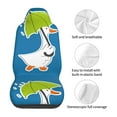 thumbnail image 5 of Vsdgher Goose Holding an Umbrella Automotive Seat Covers for Cars Trucks and SUVs – Car Seat Covers for Truck Seat Protectors Set of 2, 5 of 7