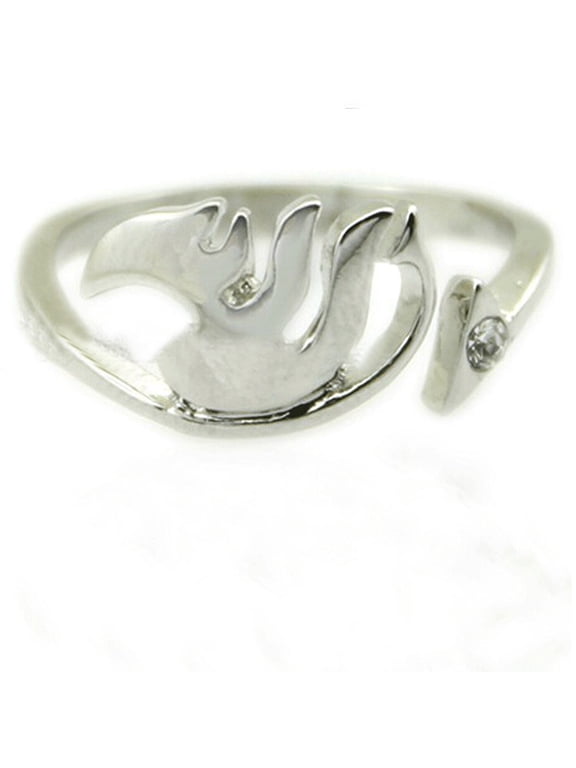 Classic Silver Coloured Fairytale Anime Ring