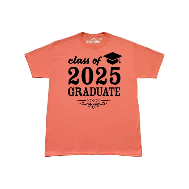 INKtastic - Class of 2025 Graduate with Graduation Cap T-Shirt ...