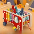 thumbnail image 1 of Wooden Elephant-Shaped Tractor Toy for Kids: Non-DIY, Early Education-Focused, Multifunctional Play Set Promoting Cognitive Development and Creativity with Safe, Durable Construction from Yunhe, 1 of 5