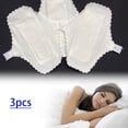 thumbnail image 2 of 3 Pcs Serviettes Hygiéniques Réutilisables en Coton, Douces, Lavables, Imperméables, 2 of 12