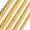 Gold 9mm, variant on 9/11/13/16/20mm Top Polished Mens Chain Stainless Steel CURB CUBAN Link Necklace