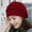 Red, variant on TAIAOJING Beanie Hat Cancer Headwear Fashion Womens Flower Knit Crochet Hat Winter Warm Cap Beret