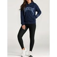thumbnail image 5 of Woman's Oversized Sweatshirt Zip Up Hoodie, Y2K Jacket, Travel Hoodie with Hidden Pockets, 5 of 10