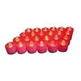 thumbnail image 3 of 24pcs Flameless LED Tea Light Candles Bright Flickering Battery Powered Fake Candles  Blue, 3 of 4