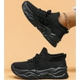 thumbnail image 2 of KAQ Sneakers for Women Work Tennis Shoes Fashion Soft Lightweight Mesh Breathable Non Slip Lace-UP Walking Shopping Shoes, 2 of 8