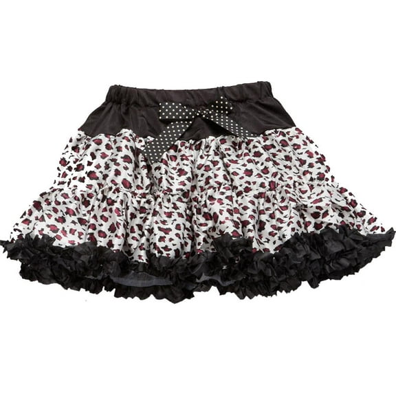 Wenchoice Purple & Black Cheetah Tutu Girl's XL(7T-8T)