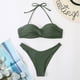 thumbnail image 2 of Conjunto de ropa de playa con estampado de Bikini y traje de baño dividido calado de Color sólido cómodo para mujer OAVQHLG3B Store  lin121212, 2 of 4