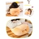 thumbnail image 5 of Advancent Almohada de descanso para dormir, almohadas suaves y cómodas de algodón para el cuello, sofá de escolar, cojín para estudiantes, Suministros térmicos Marrón claro, 5 of 6