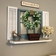 thumbnail image 7 of Eucalyptus Wreath Farmhouse Decor, Green Front Door Artificial Spring Summer Greenery, 7 of 7