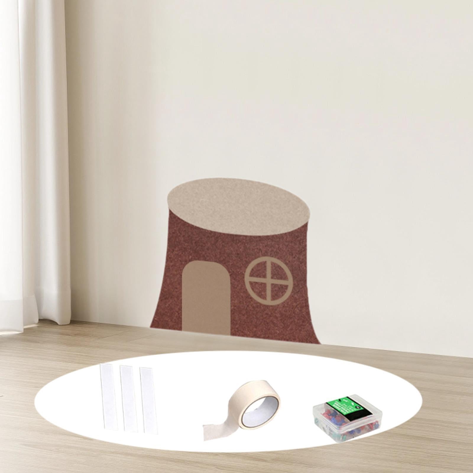 Baoblaze Felt Bulletin Board Display Photos Thickened Decorative Bedroom Drawing Room Stump