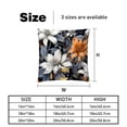 thumbnail image 5 of Ink Plants Pillow Covers - Set of 2 - 16x16, 18x18, 20x20 Inches - Unique Patterns for Various Occasions - Decorative Throw Pillowcases for Home Decor, 5 of 6