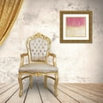 thumbnail image 3 of Kimberly, Allen 26x26 Gold Ornate Wood Framed with Double Matting Museum Art Print Titled - Pink Flow, 3 of 4