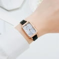 thumbnail image 3 of JINJIS Ladies Rectangular Face Casual Quartz Leather Strap Watch Mens Leather Strap Stainless Steel Watch Band Adjustable Watch 12mm Watch Band Mens Watch Band Men 20mm Mens Watch Band Replacement, 3 of 3